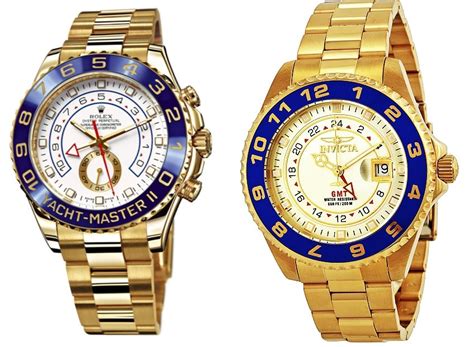 rolex vs invicta watches.